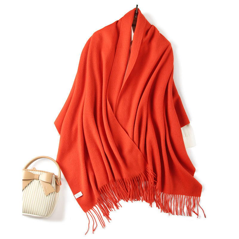 Écharpe en cachemire pour femmes, couverture d'épaule en laine pour la sieste au bureau, chaud d'hiver, métroliner pour les déplacements, vêtements d'extérieur