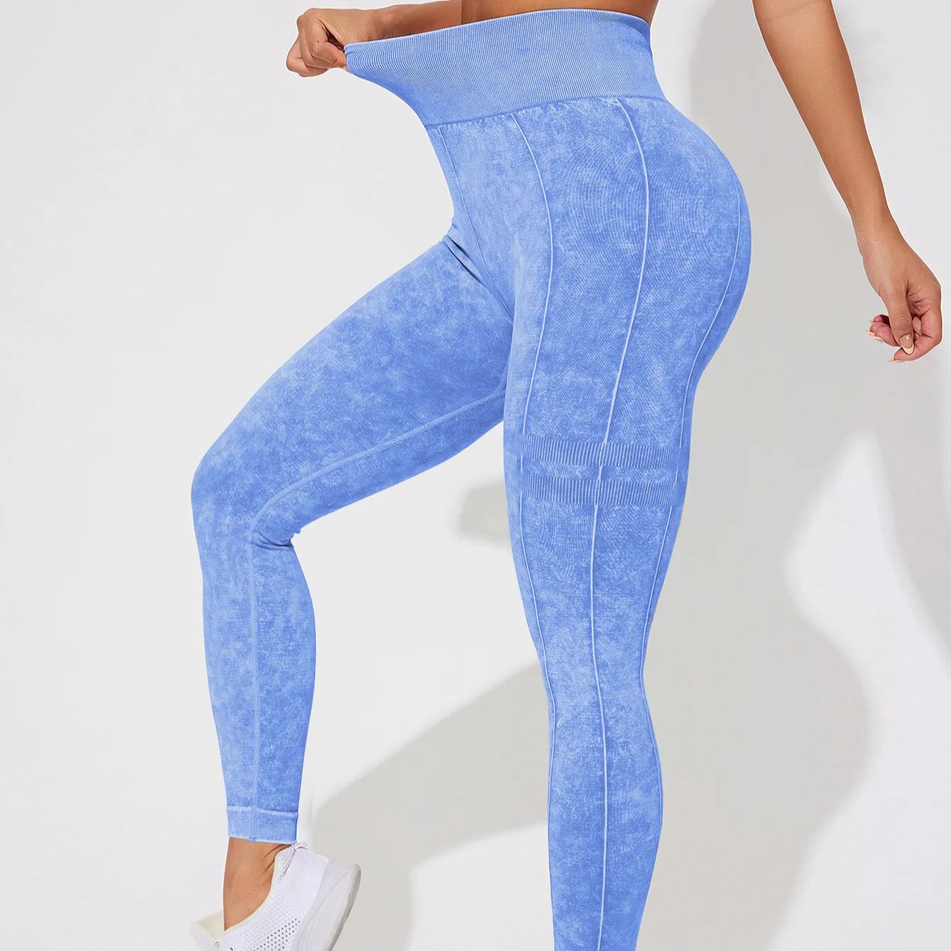 Femmes Vintage Leggings Gym Fitness athlétique entraînement élastique Leggins bon élastique pantalons de Yoga Push Up sport collants d'entraînement