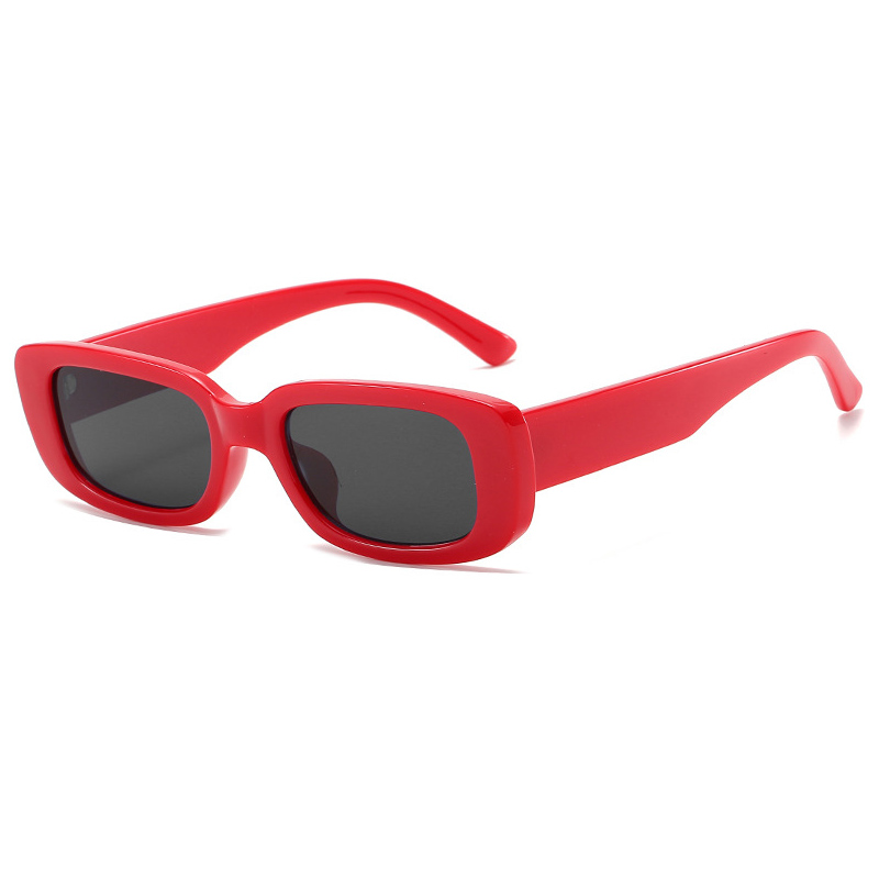Lunettes de soleil carrées pour femmes, monture en plastique, dégradées, tendance, de marque, protection UV400