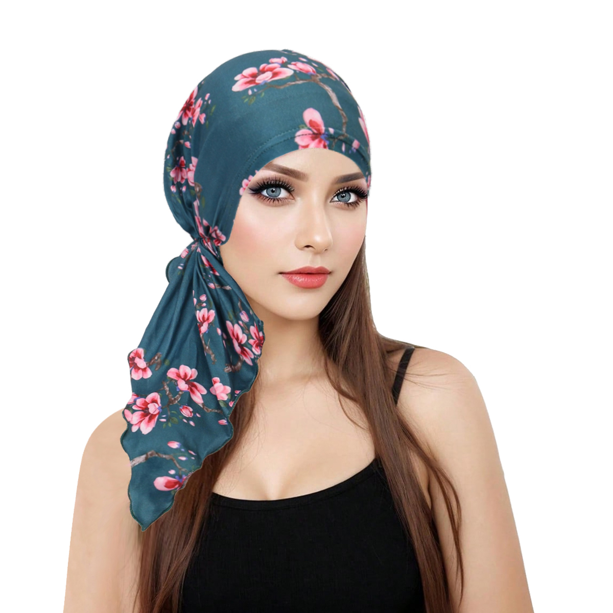 Nouveauté 2026 : Turban doux pour femmes musulmanes, bandeaux, foulard pré-noué imprimé, bonnet chimio pour femmes, hijabs intérieurs, accessoires capillaires