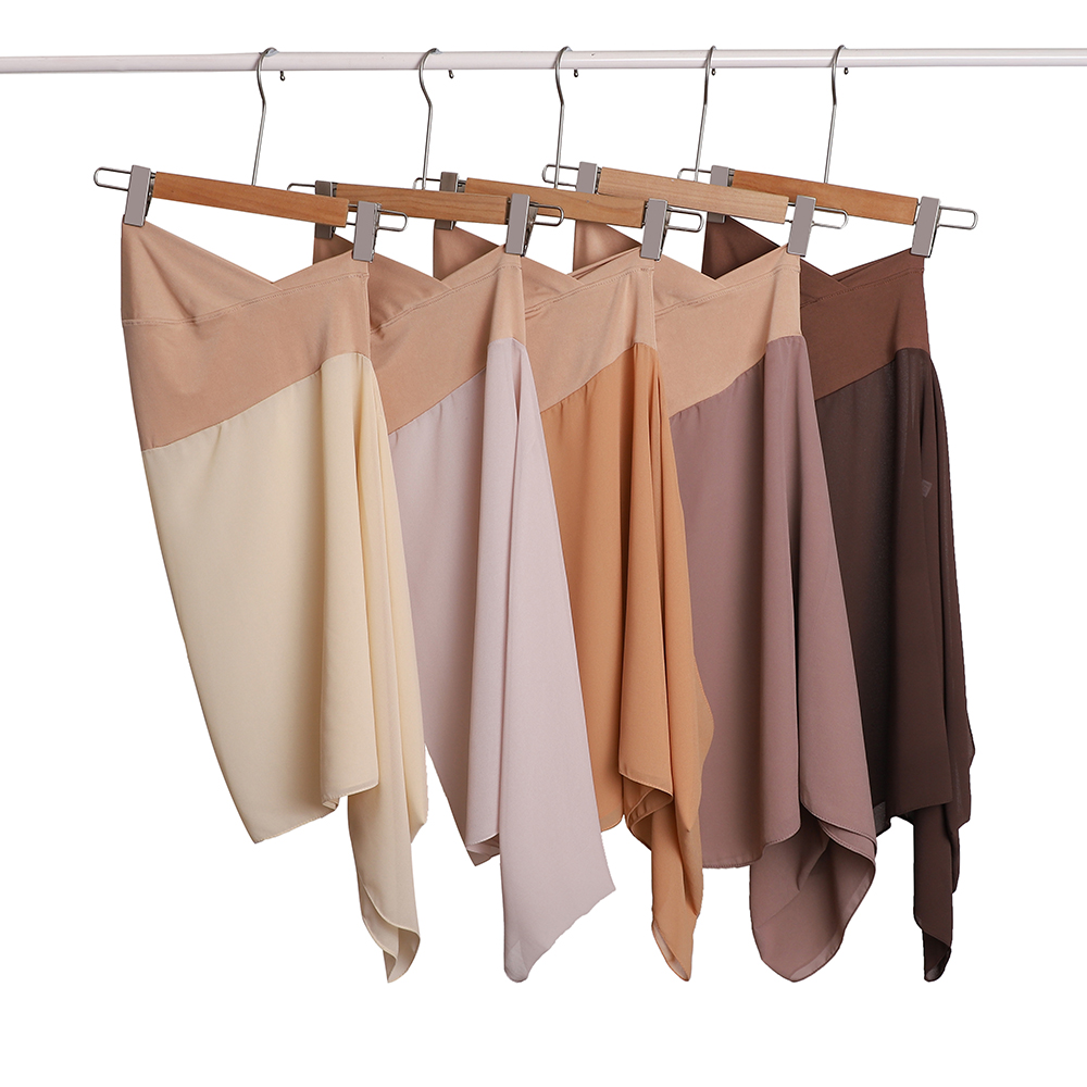 Nouveau Hijab en Chiffon Prêt-à-Porter, Foulard Instantané, Sous-Hijab Musulman, Écharpe Confortable Couvrant le Cou, Turban Léger