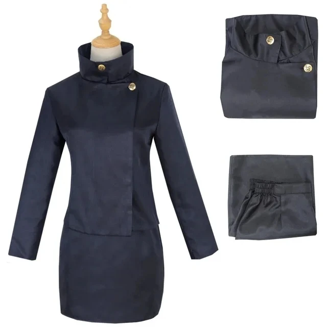 Costume de cosplay Anime Jujutsu Kaisen Shoko Ieiri, vêtements de jeu de rôle d'Halloween, robes Ieiri Shōko, uniforme scolaire, jupe, costumes
