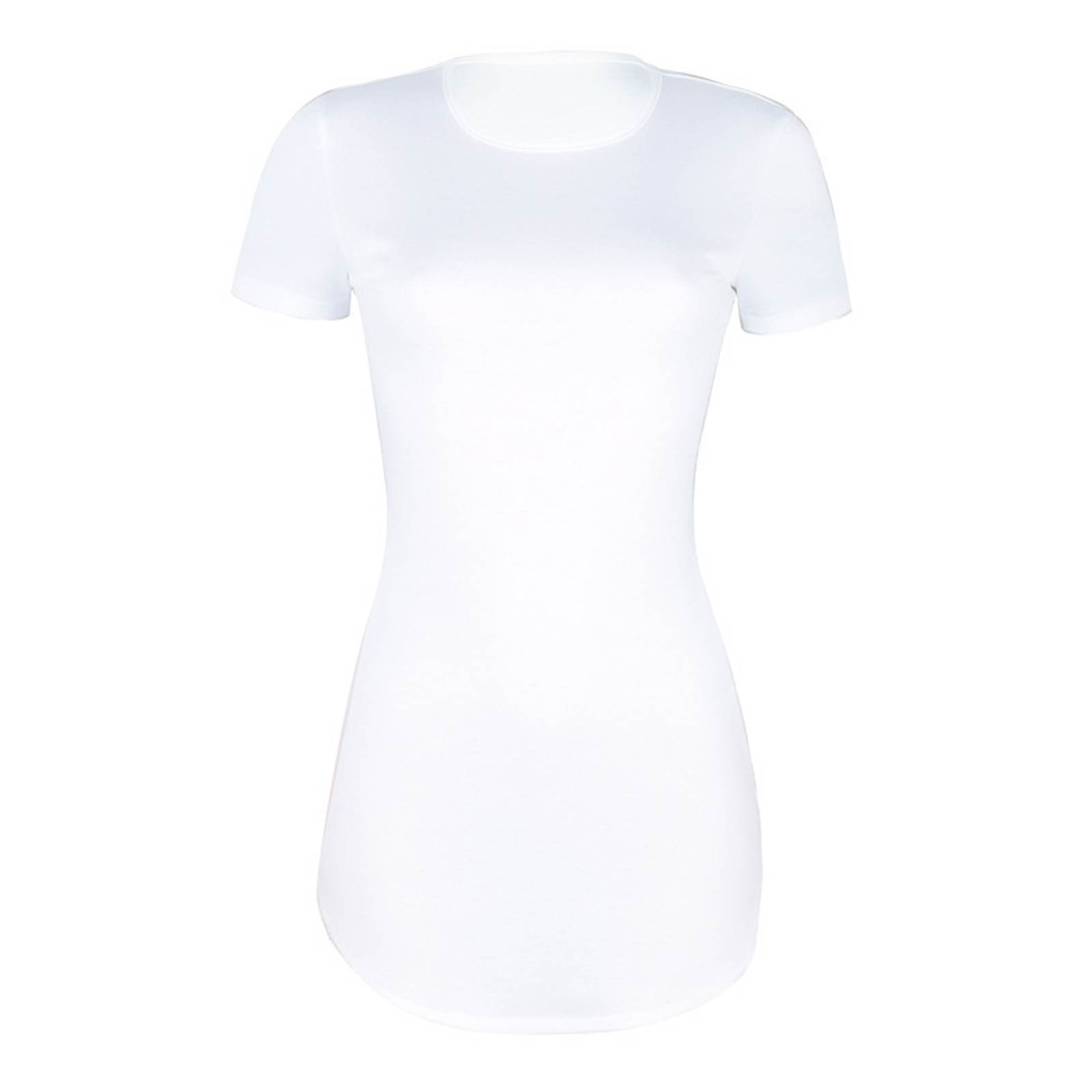 Robes d'été simples pour femmes, Mini robe décontractée, col rond, manches courtes, couleur unie, moulante