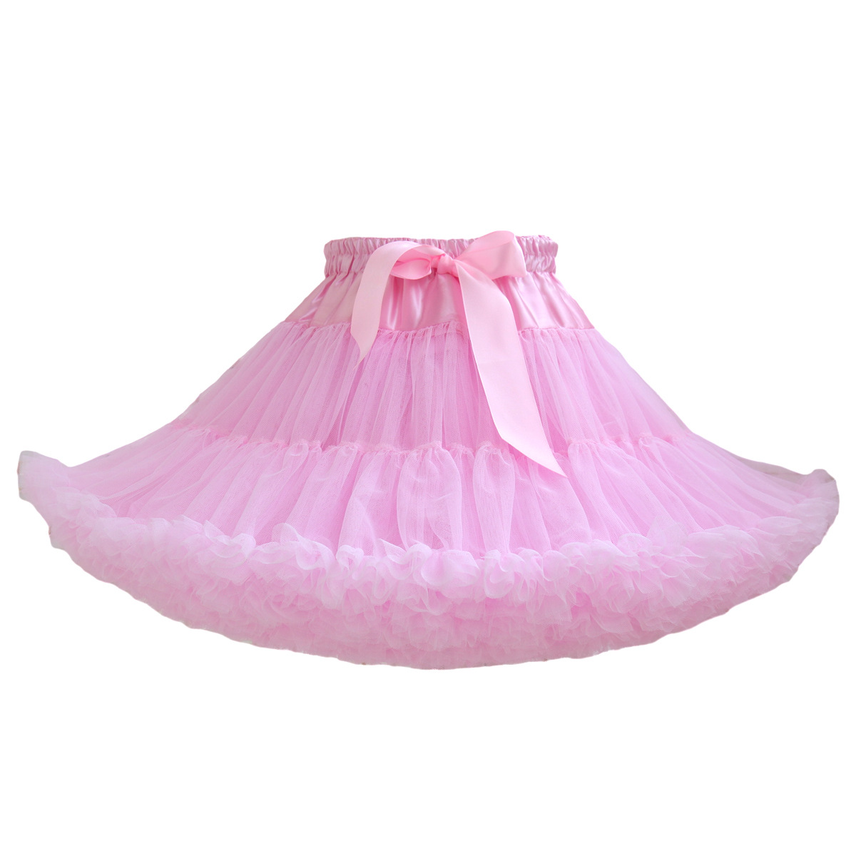 ARBXD Jupe Tutu pour Femme, en Tulle Uni et Volumineux, Style Princesse, Jupe de Ballet, Robe de Performance pour Fête, Vêtements pour Femme