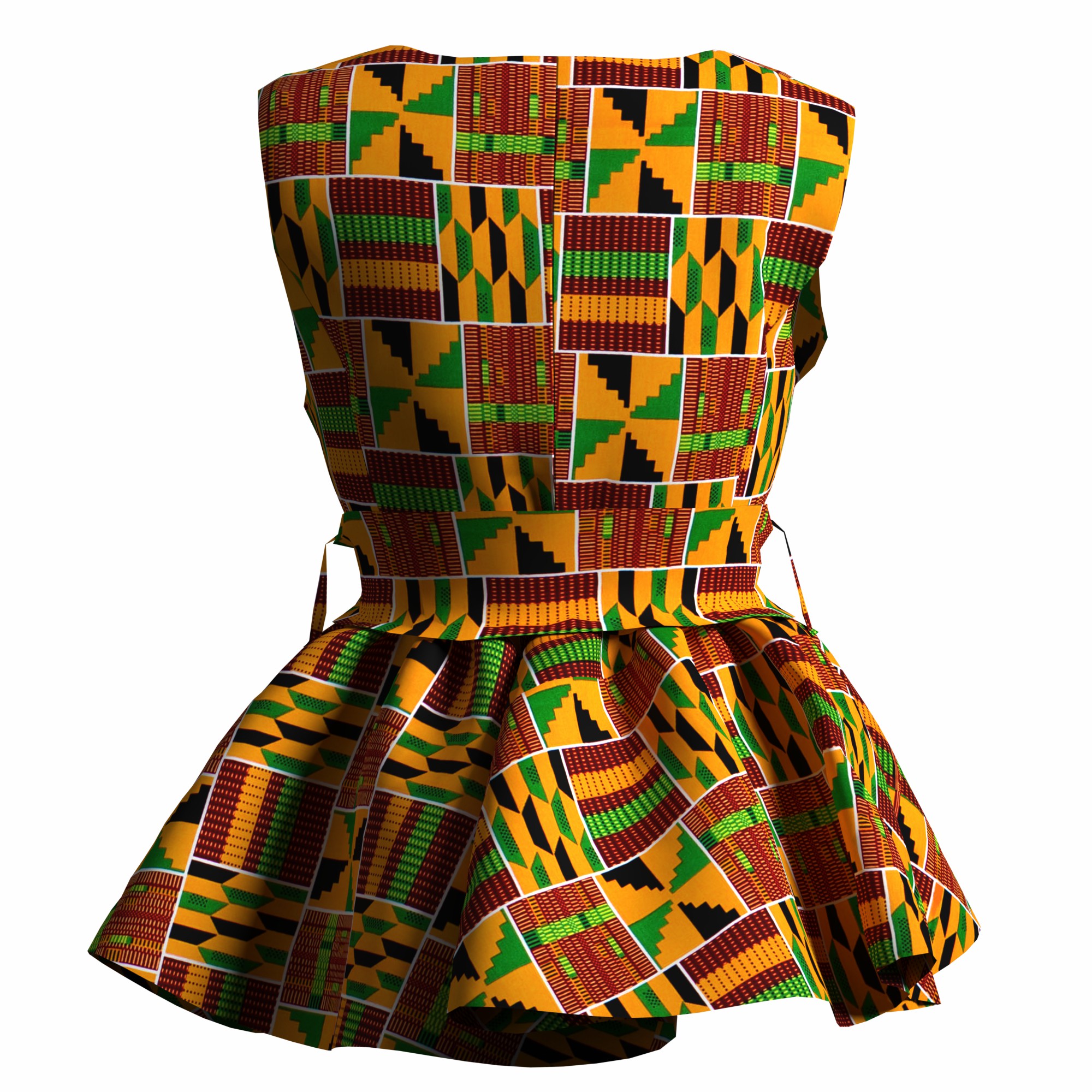 Chemise imprimée africaine pour femmes Dashiki Ankara manteau traditionnel Batik cire impression veste avec ceinture coton BRW WY11069