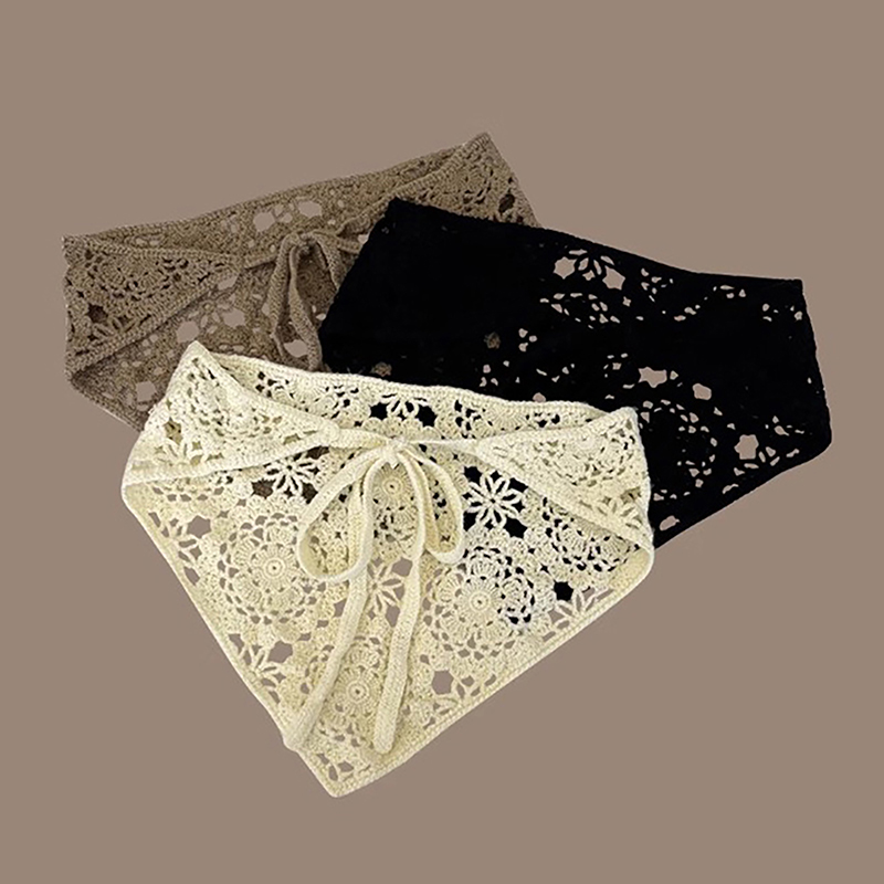 Bandana floral fait à la main pour femme, foulard de tête, écharpe de cheveux au crochet, bandeau de sauna photo de voyage, accessoires turban
