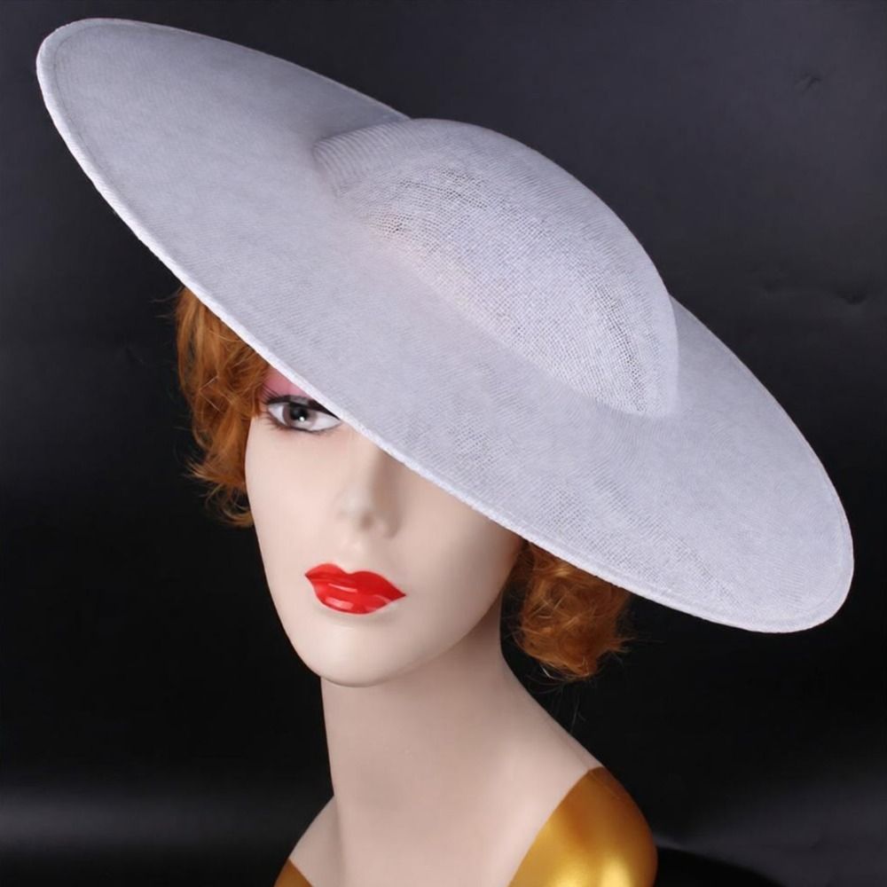 Grande base pour fascinateurs 40 cm, accessoires capillaires DIY, chapeau, coiffe de mariage pour femme, chapeau de courses pour femme, chapeau de cérémonie