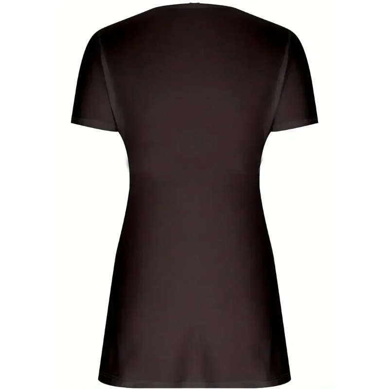 Grande taille 1Xl-5XL nouvelles femmes t-shirt col en v à manches courtes couleur unie Sexy décontracté mince mode t-shirt hauts Femme vêtements