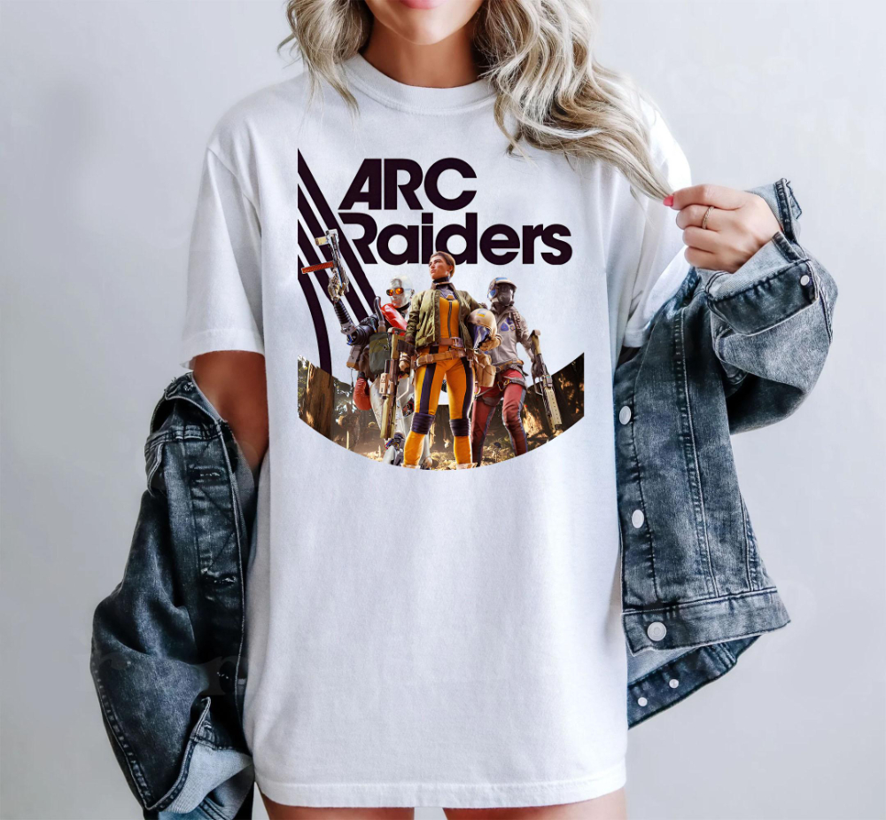 Arc Raiders chemise jeu vidéo t-shirt 55ds graphique vêtements graphique à manches courtes chemise unisexe hommes femmes toutes saisons