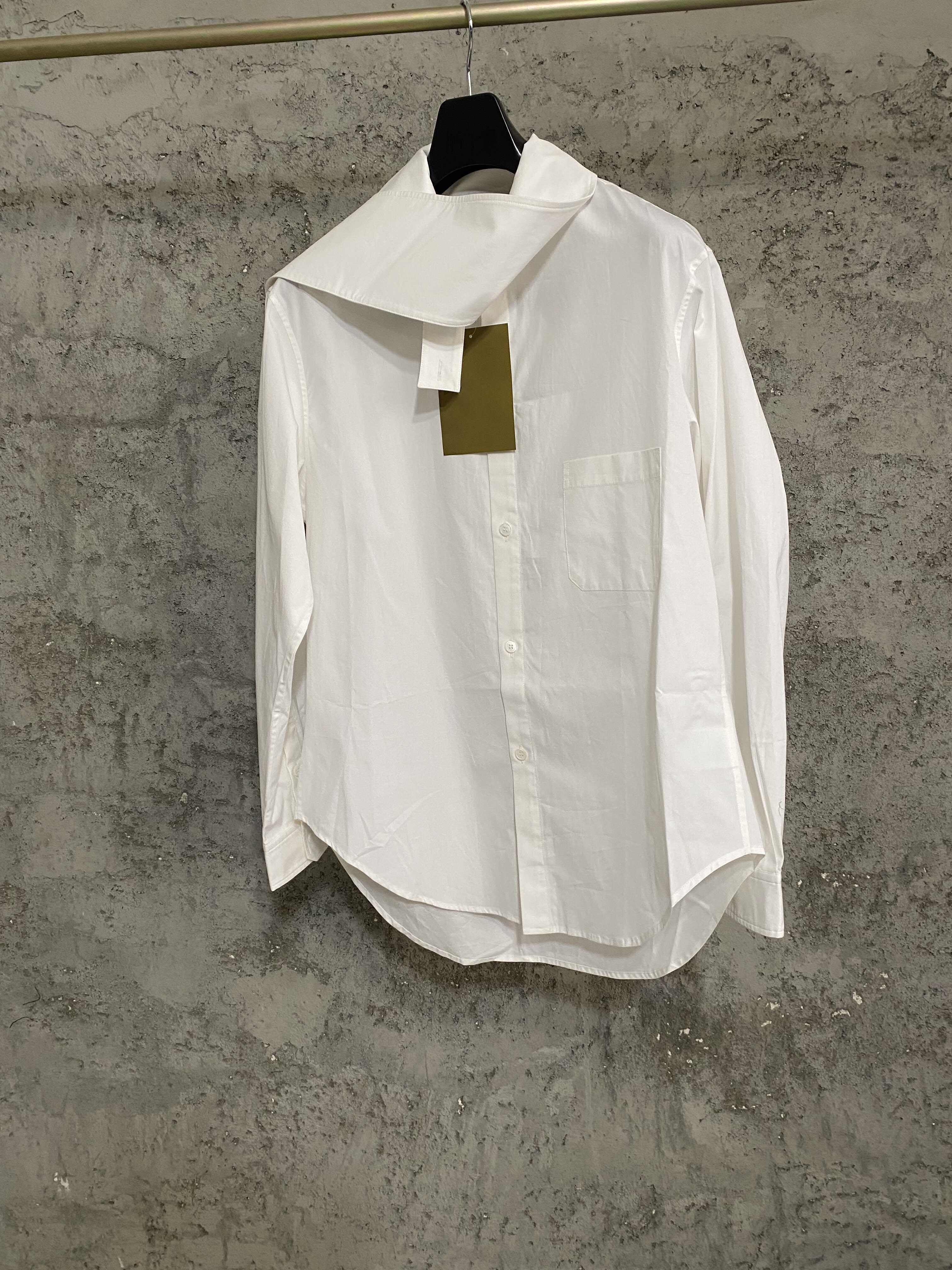 Concevez le col, chemise irrégulière, cellulose, ourlet asymétrique, chemise manteau
