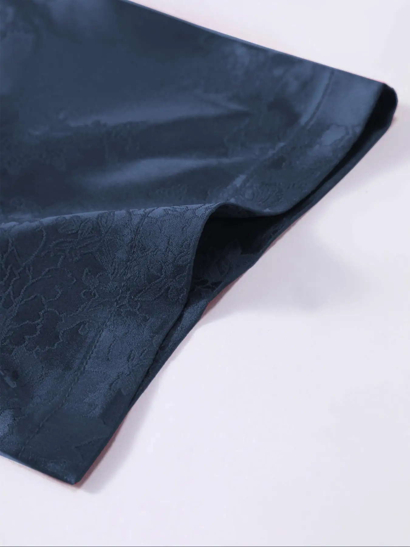 Chemise brodée pour homme, chemise à manches courtes, chemise décontractée d'été, chemise boutonnée pour la plage