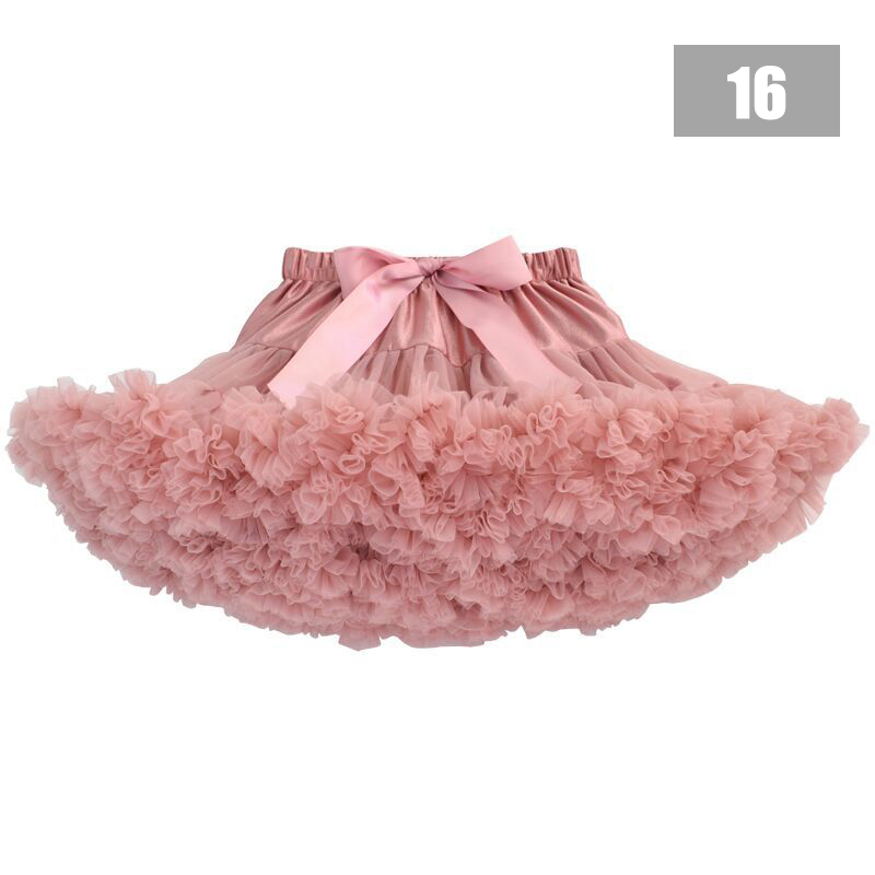 Femmes filles Tutu jupe fête moelleux sous-jupe femmes Ballet adolescente jupon fille princesse Tulle fête danse jupes