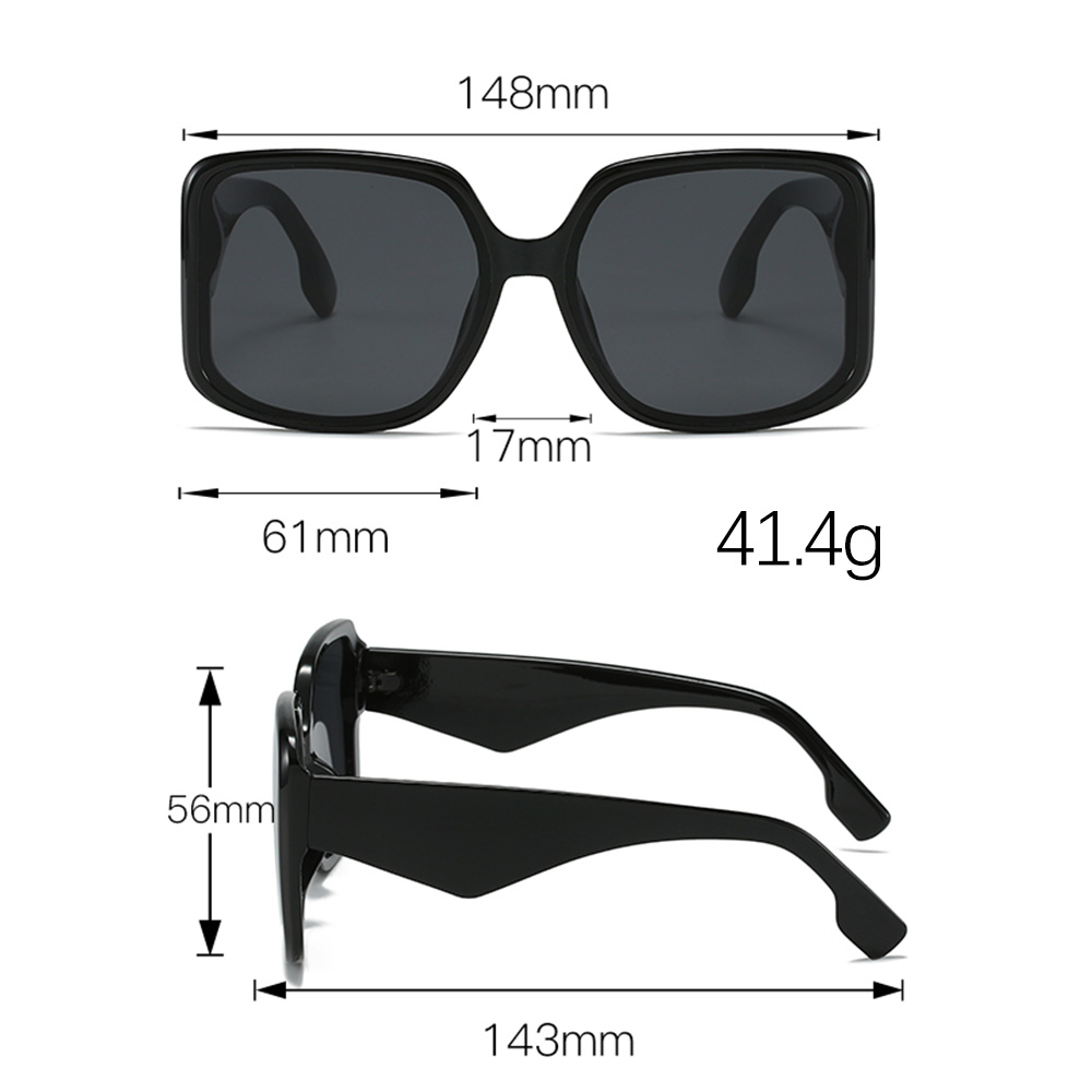 Lunettes de soleil pour femmes, Design Unique à Double monture, avec monture surdimensionnée et verres dégradés, UV400, nouveauté 2025