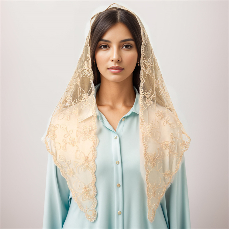 Écharpe de cheveux en dentelle pour femme, bande de cheveux triangle rétro, sac à cheveux, écharpe de sauna, chapeau, photo de voyage, turban, accessoires, 2024
