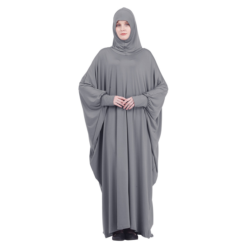 Eid femmes musulmanes Abaya Robe couverture complète vêtement de prière Hijab longue Khimar caftan Robe aérienne arabe moyen-orient Maxi Robe islamique