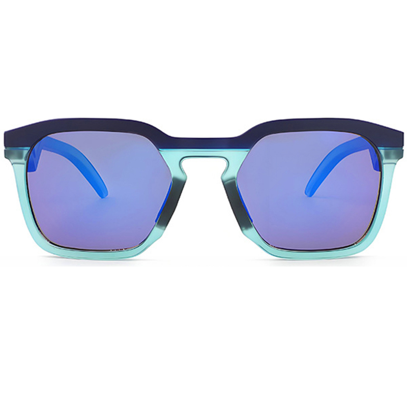 Lunettes de soleil carrées pour femmes et hommes, accessoire de mode pour la conduite, la pêche et les activités de plein air, lunettes de soleil miroir de marque, protection UV400