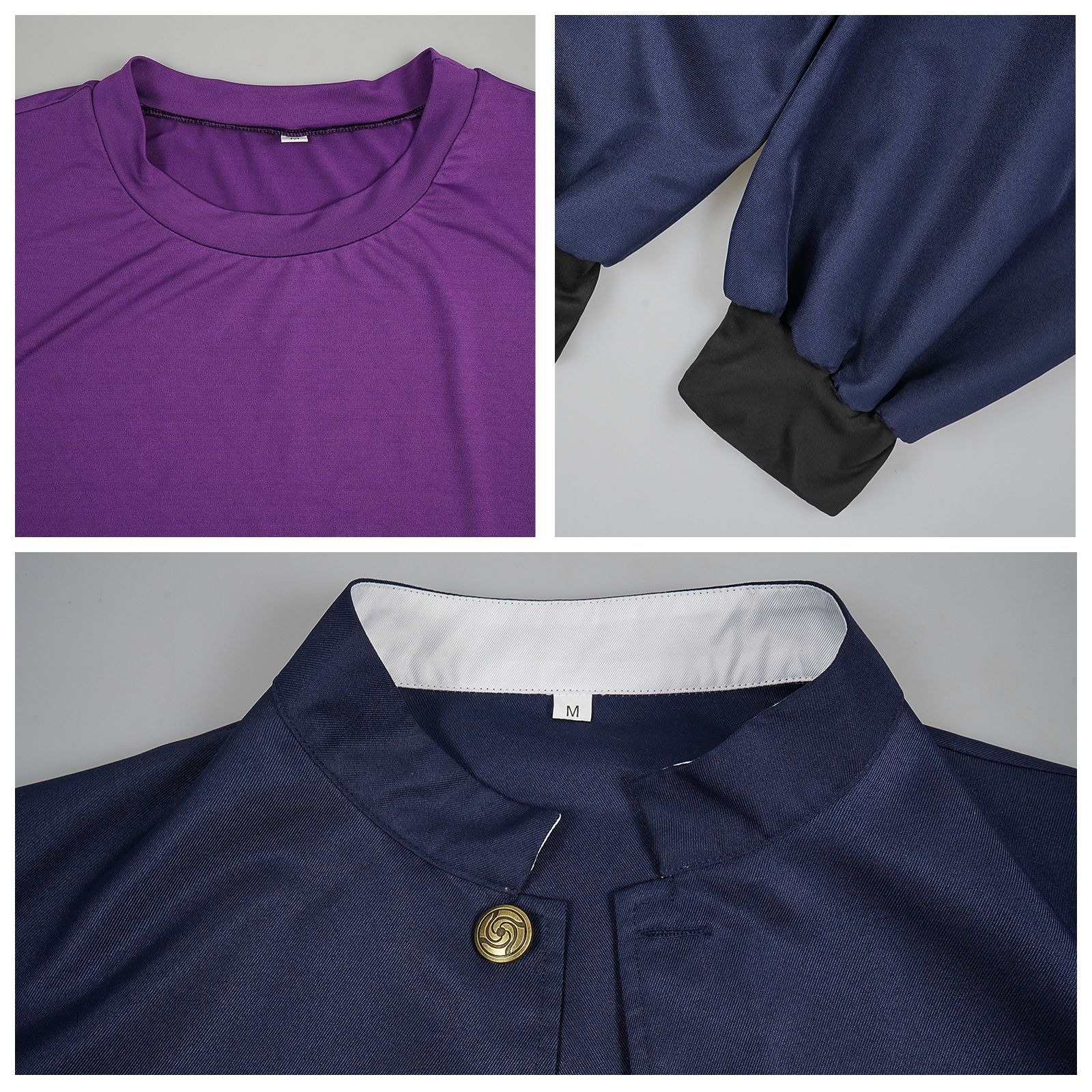 Todo Aoi Cosplay Costume Anime bleu marine uniforme hauts pantalons Halloween carnaval ensemble Costume de fête pour Comic Con Todo Aoi tenues