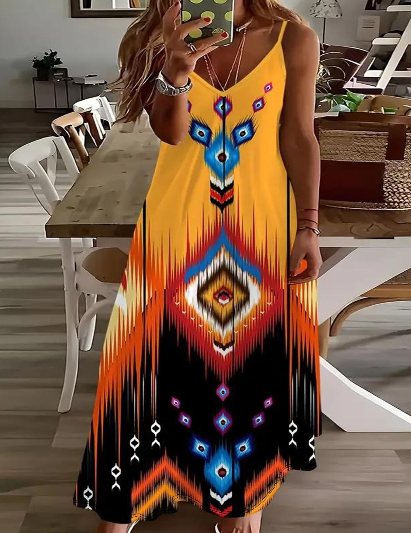 Robe sans bretelles imprimée grande taille pour femmes printemps été robe sans manches décontractée grande taille vêtements pour femmes