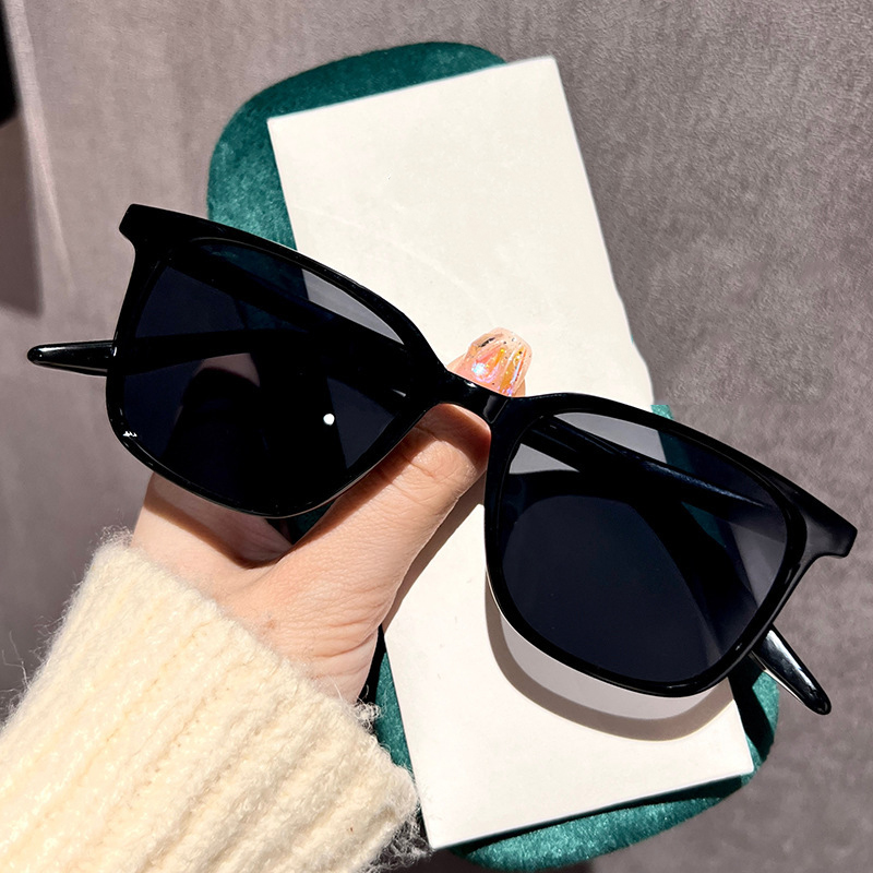 Lunettes de soleil unisexes pour myopie pour femmes et hommes, vintage, extérieur, cadre carré, moins, fini UV, près de la vue, jusqu'à-4.0