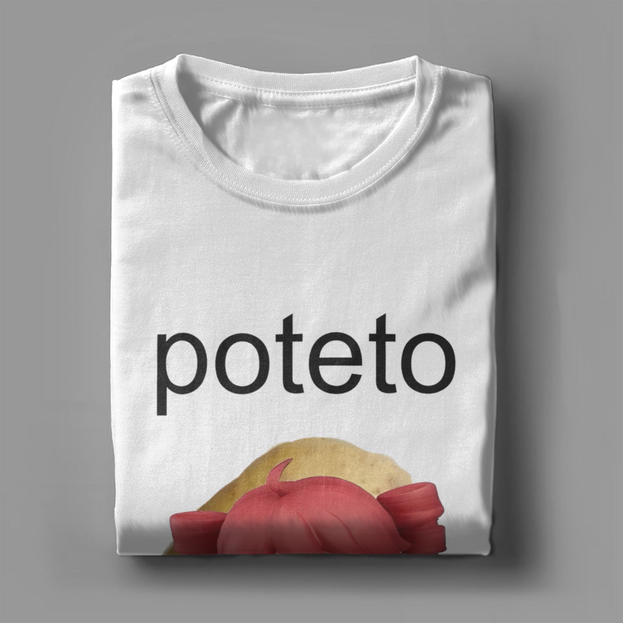 Mode Kasane Teto T-Shirt pour hommes col rond coton T-Shirt drôle mignon à manches courtes T-Shirt vêtements originaux