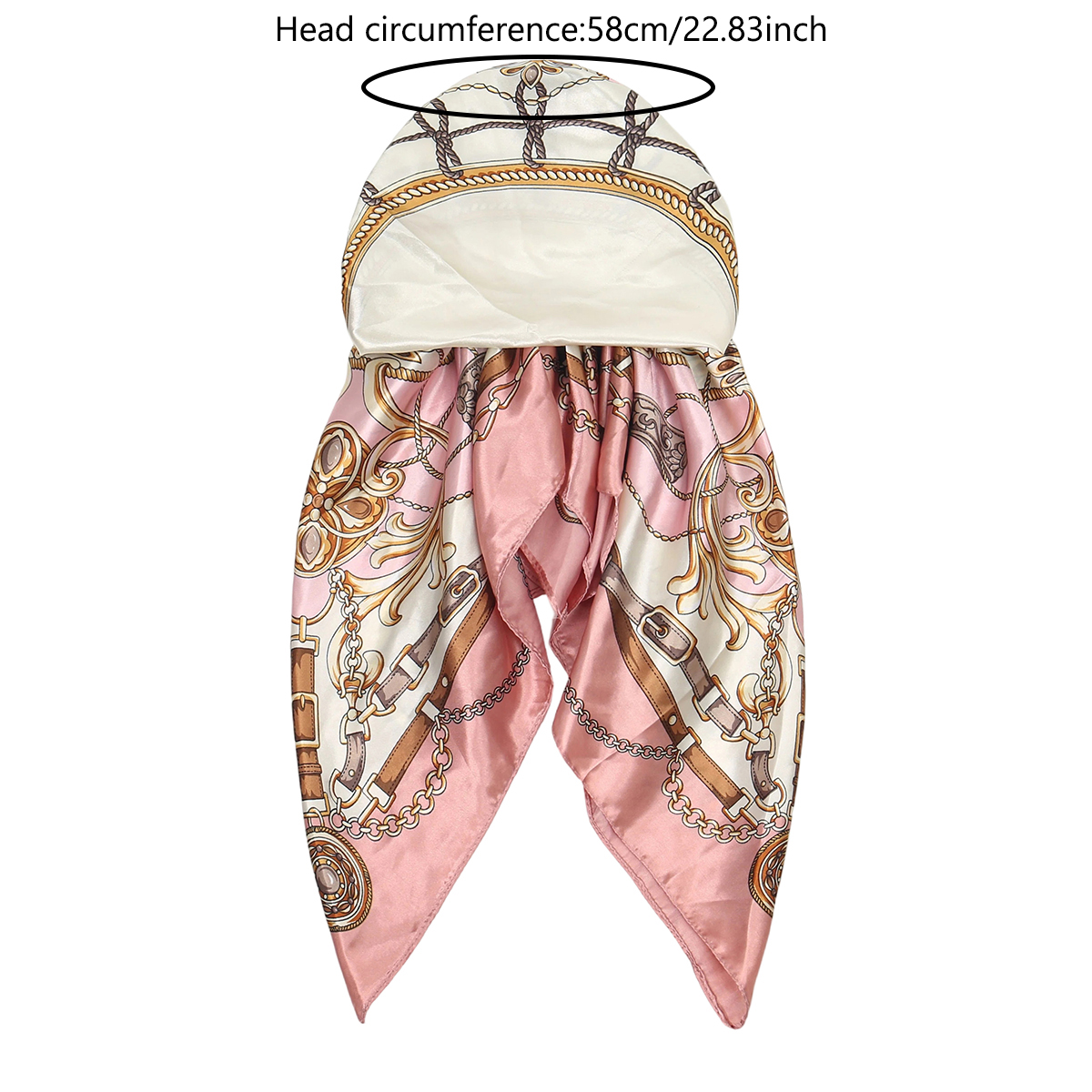 Foulard en satin doux et tendance pour femmes musulmanes, turban, bonnet de chimiothérapie, couvre-chef pour perte de cheveux, bandana.