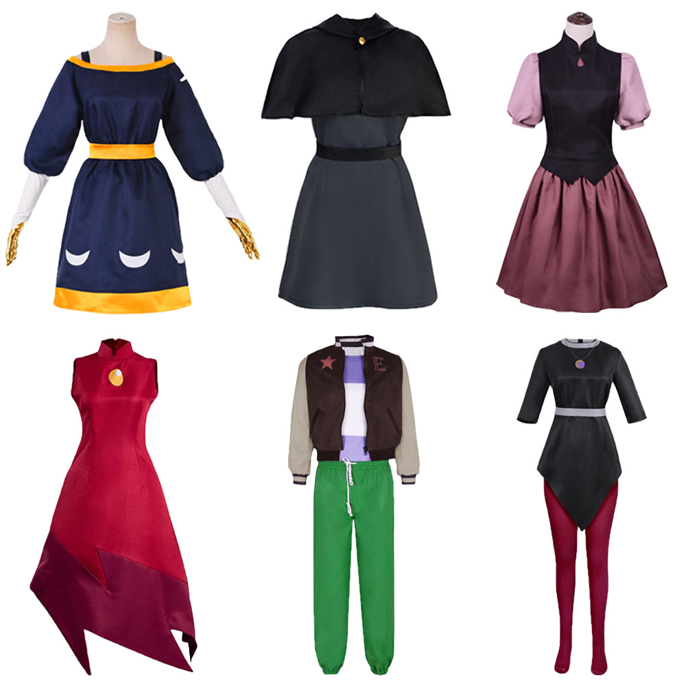 The Theatre Cosplay House fur s, Anime, Edalyn, Clawthorne, Amity Blight, Luz Noceda, Lilith, Imbibé, Halloween Dam, Uniformes