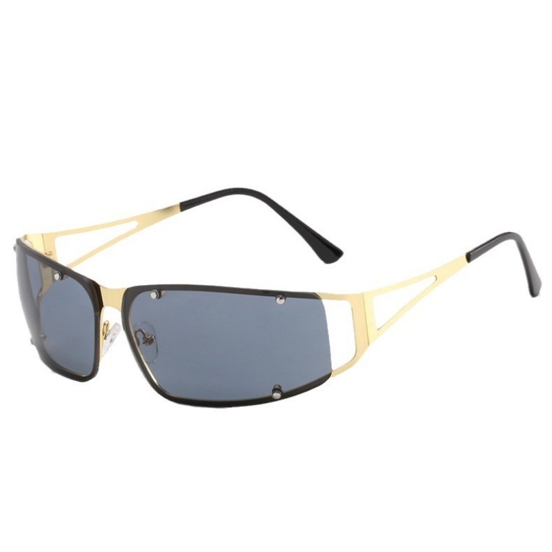 Nouveau Punk lunettes femmes lunettes de soleil hommes Y2K sport concepteur conduite lunettes de soleil Vintage nuances lunettes femme équitation lunettes