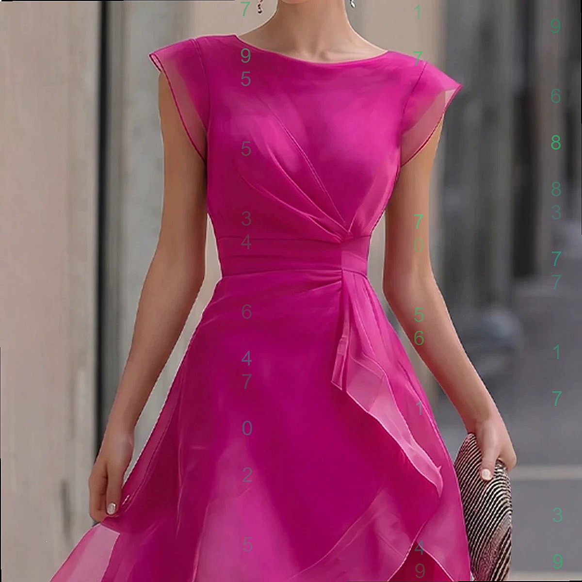 Robe en maille à volants tendance, robes pour femmes, printemps été, élégante robe de soirée florale, ensemble assorti