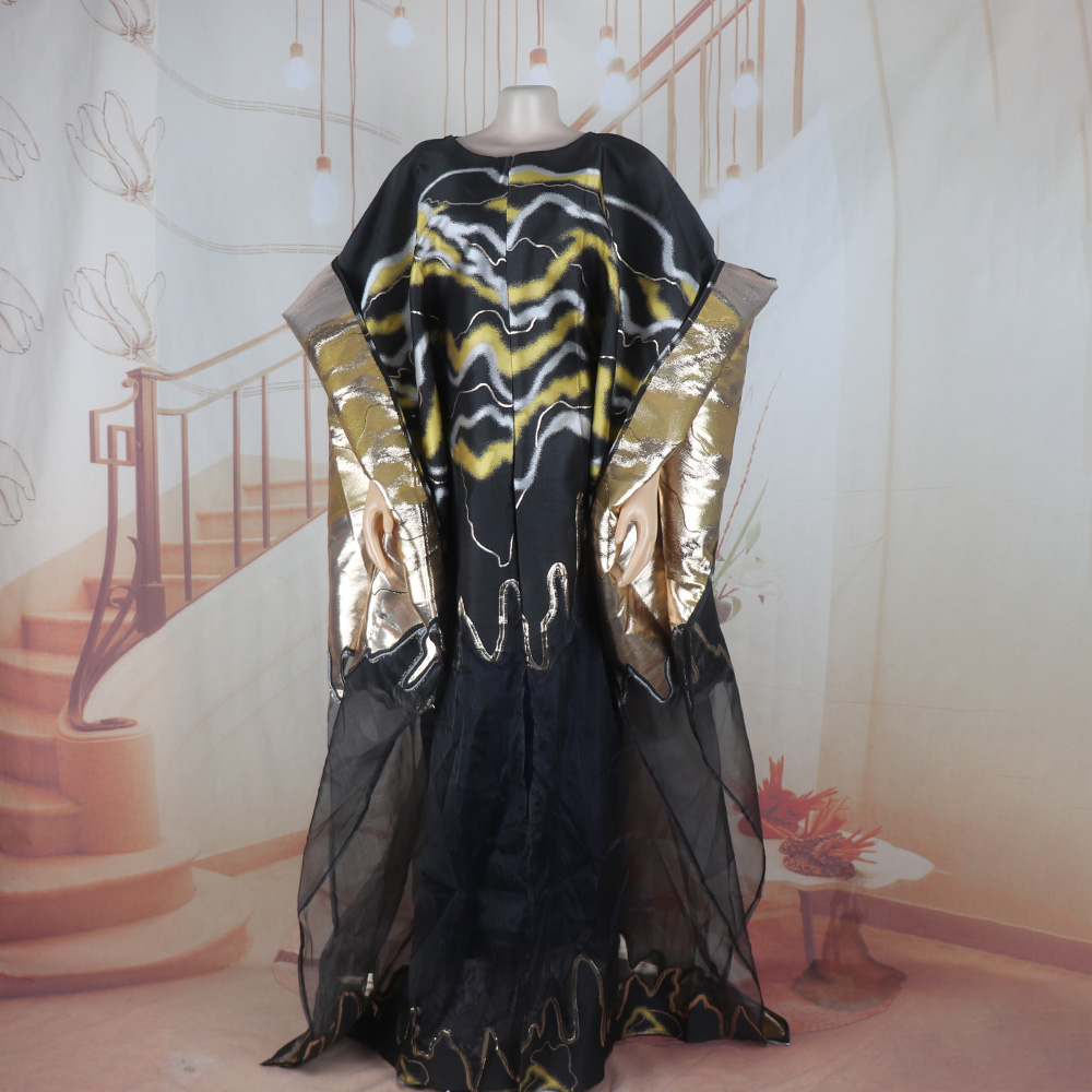 Robes africaines de luxe pour femmes grandes tailles, à associer avec des sous-vêtements en dentelle, vêtements afro-américains