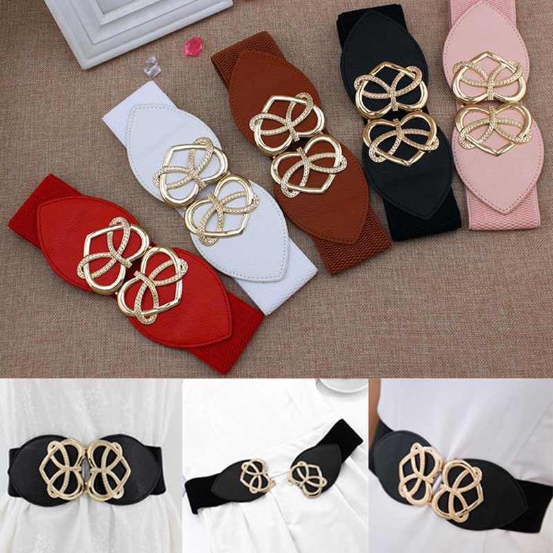 Ceinture élastique à taille large pour femme, ceinture commandée pour femme, ceinture Cinch, robe, manteau, accessoires vestisens, mode, 60x6cm, 1PC