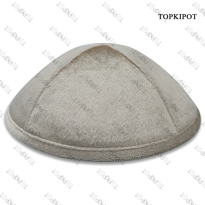 Kippa en coton floqué gris foncé, broderie personnalisée, Kippah juive, chapeau Judaica, Yarmulke, casquette pour Bar Mitzvah ou cadeau de mariage.
