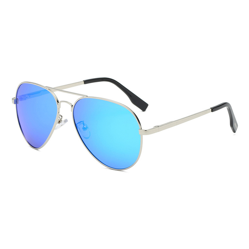 Classique grand pilote lunettes de soleil polarisées hommes de luxe en métal noir Aviation lunettes de soleil mâle mode conduite vacances nuances UV400