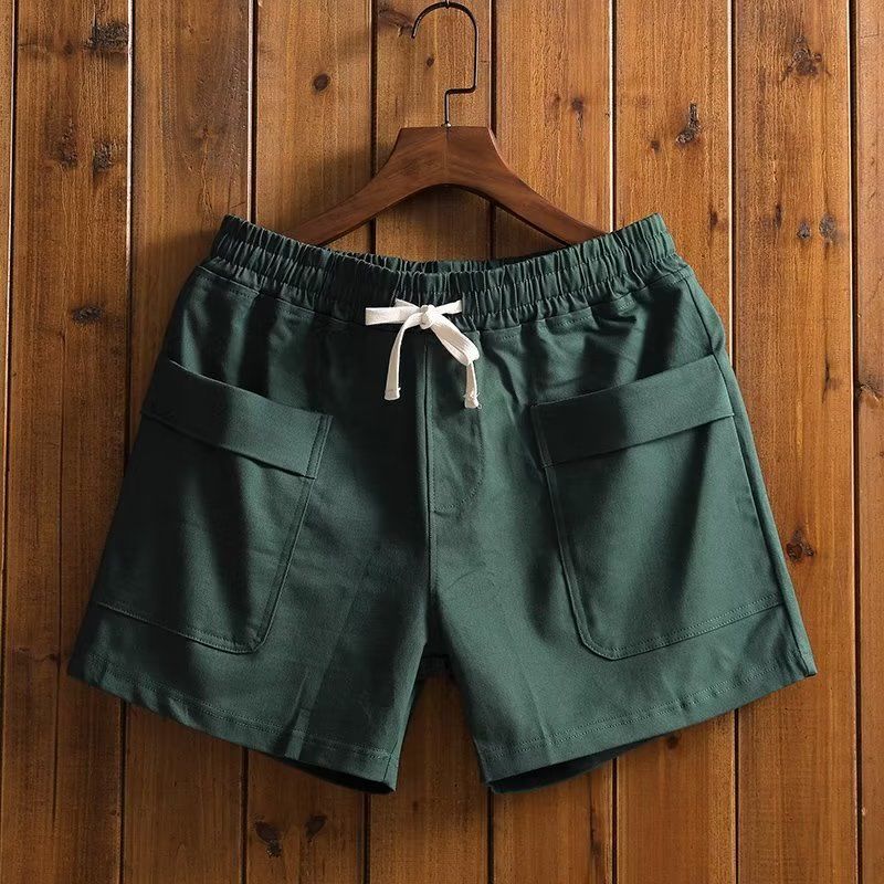 Vêtements pour hommes Shorts respirants été sport décontracté coupe ajustée couleur Pure confortable léger athlétique à la mode