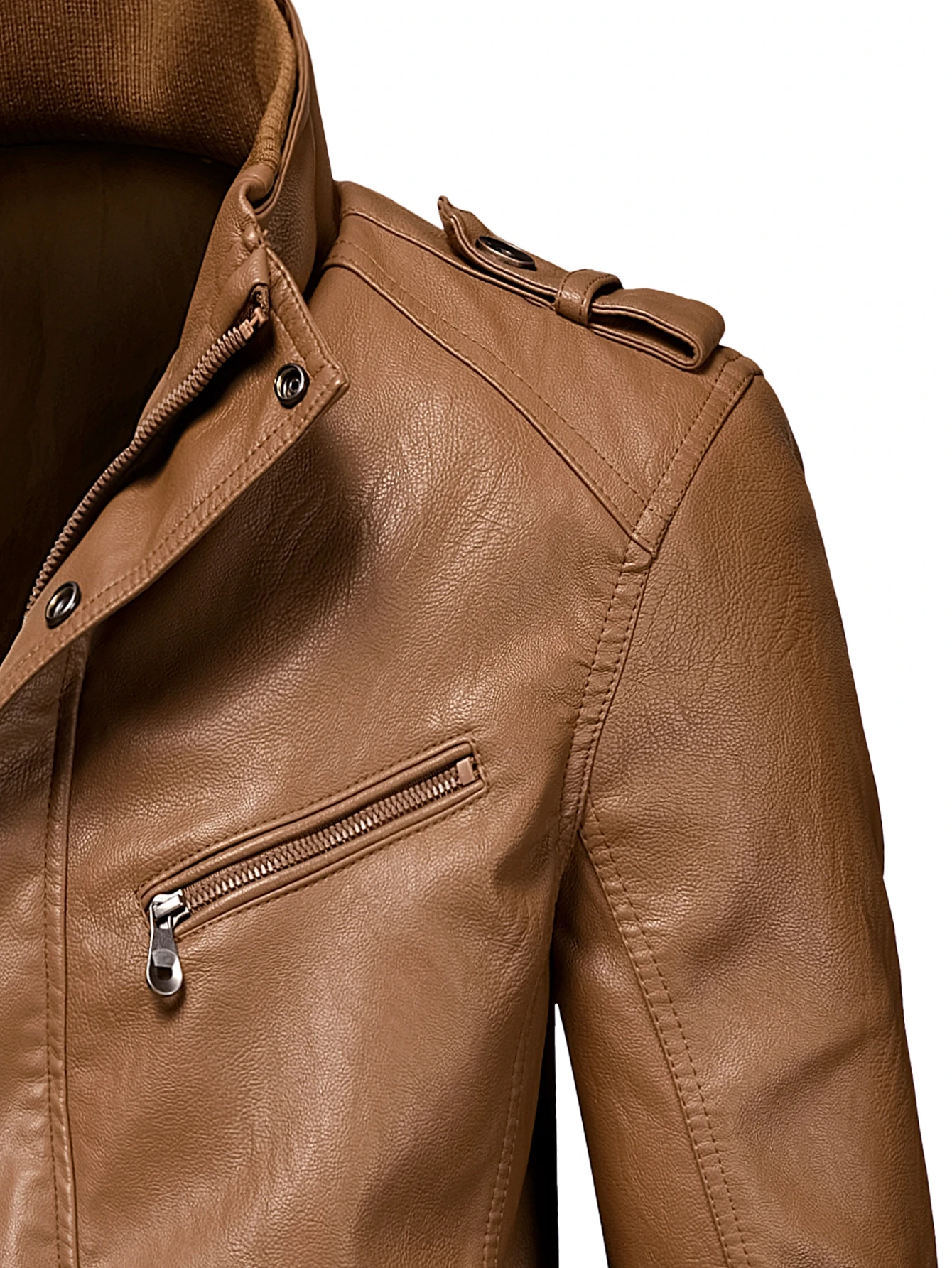 Manteau hommes hiver décontracté angleterre Style Vintage veste en cuir Parkas hommes Oumor hommes automne mode longue poche chaude veste en cuir