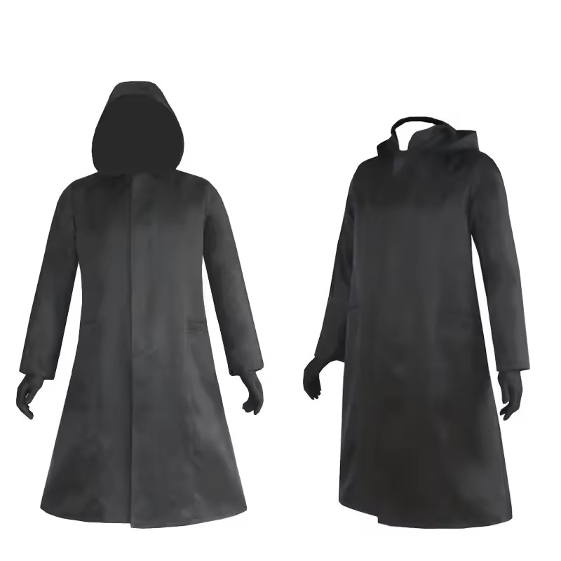 Costume noir de bouffon, tenue de Cosplay, uniforme de travail d'halloween, Costume de spectacle de personnage de jeu de rôle, vêtements de danse moderne