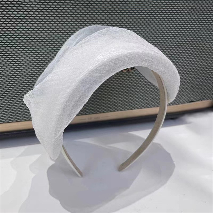 Chapeau haut-de-forme en voile noir pour femmes, bandeau rétro, accessoires pour cheveux de mariage, coiffure de fête, couvre-chef de mariée, bijoux, nouveauté 2024
