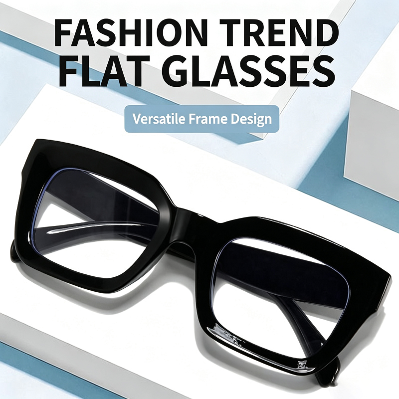 Lunettes anti-lumière bleue pour femmes, monture surdimensionnée, style vintage, pour ordinateur, protection oculaire complète, transparentes