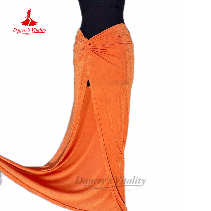 Costumes de danse du ventre pour femmes, jupe longue sexy et amincissante, tenue de danse orientale pour adultes, tenue d'entraînement de danse du ventre, vitalité du danseur