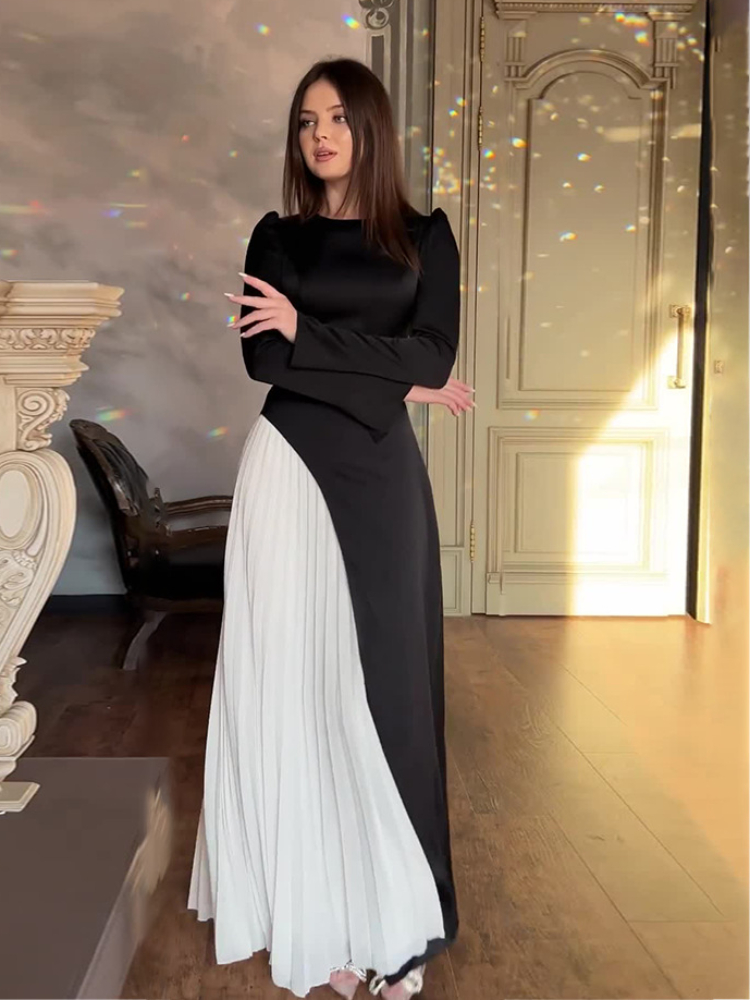 Eid Ramadan femmes musulmanes robes fête Abaya plissée longue Robe maroc caftan 2024 robes Largos dubaï turquie Robe Jalabiya