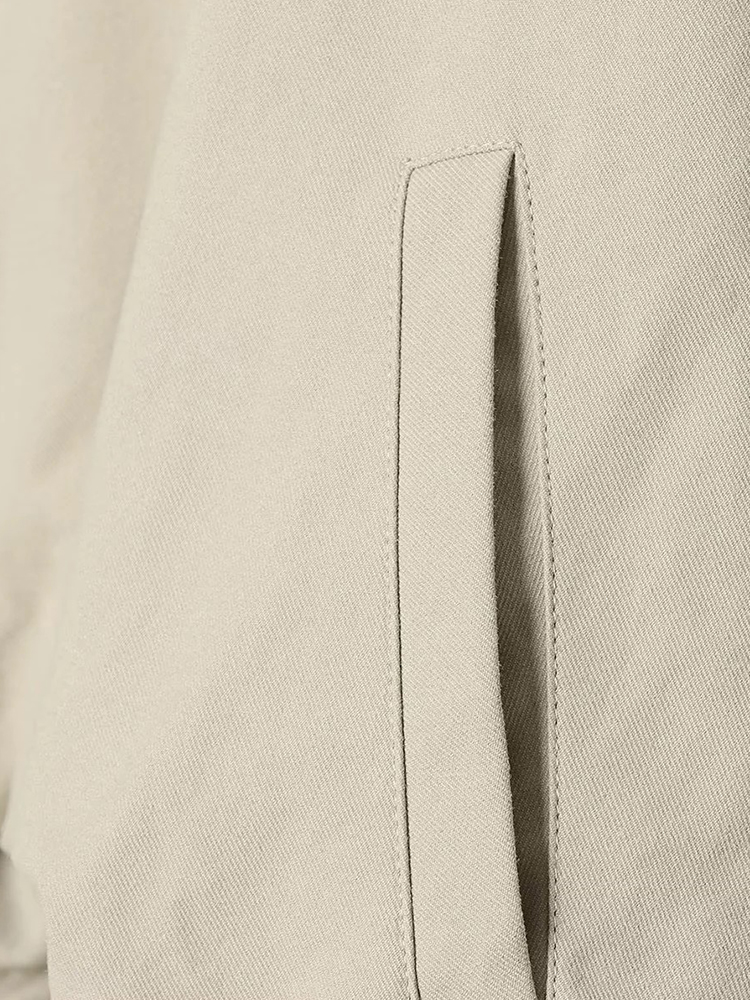 Veste courte à capuche zippée pour femme, coupe ample, à manches longues, avec cordon de serrage élastique à l'ourlet, coupe-vent décontracté, vêtement d'extérieur pour femme ﻿