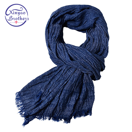 2018 luxe bande écharpe hommes solide coton écharpe femme et homme châle enveloppement jacquard tissage longues écharpes avec des glands 175*80 cm