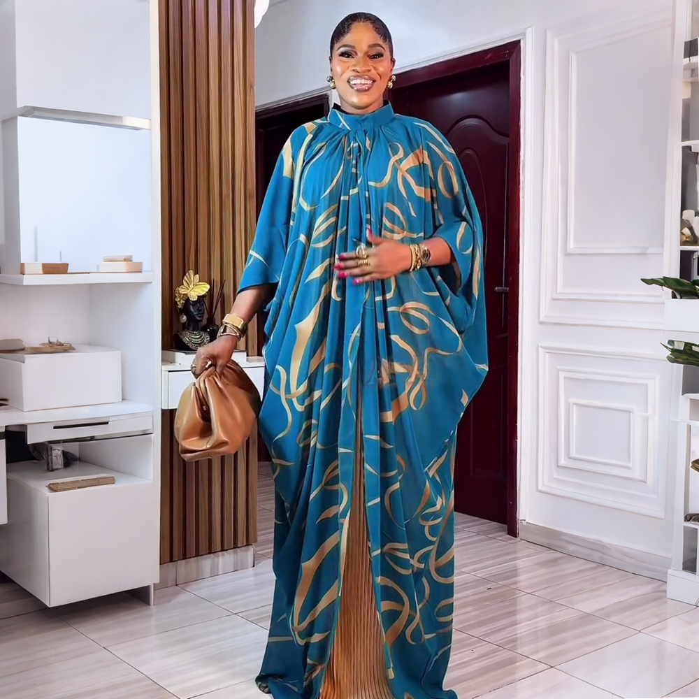 Ensembles de 2 pièces pour femmes, vêtements africains, tenue imprimée Dashiki Ankara, robes de fête de mariage grande taille, kaftan, robe en mousseline de soie, tenues boubou
