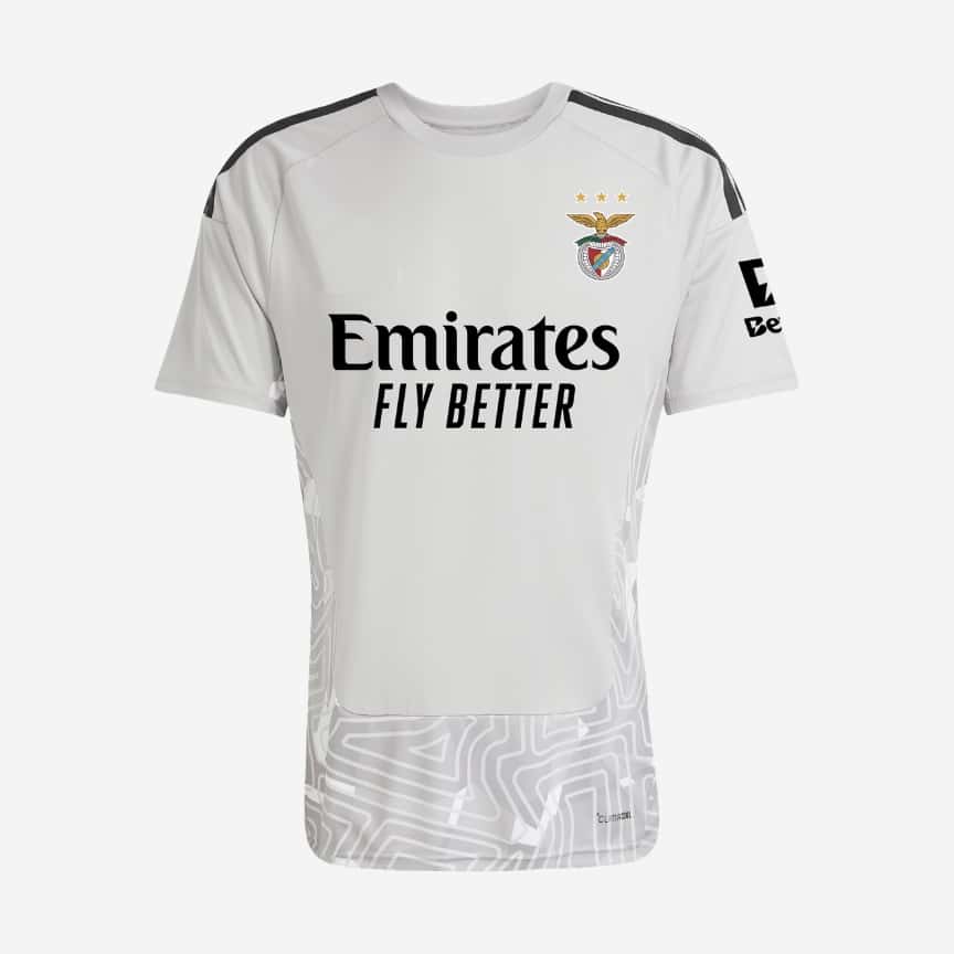 Maillot de football visiteur respirant et à séchage rapide pour l'été 2026, saison 2026-27, design abstrait Benfica Lisbonne, vêtements de sport pour hommes