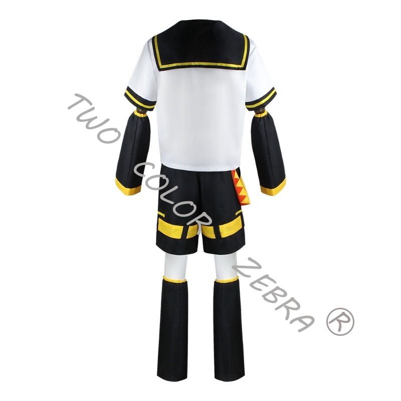 Costume de Cosplay Anime Kcagamine Rin Len, uniforme de marin, tenue de fête d'halloween, ensemble complet de tenues de bande dessinée de noël