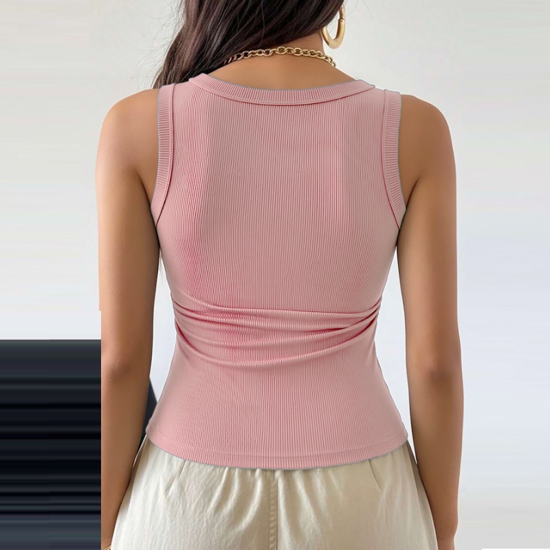 Débardeur sans bretelles pour femme avec larges bretelles, coussinets intégrés, grande taille, gilet de sport polyvalent, vêtements pour femme