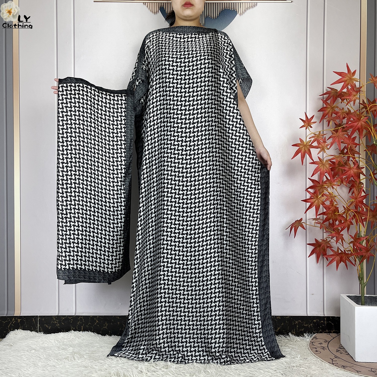 Abaya – robe africaine en soie à manches courtes, ample, à la mode, Kaftan décontracté, pour femmes musulmanes, Robes arabes pakistanaises, nouvelle collection été