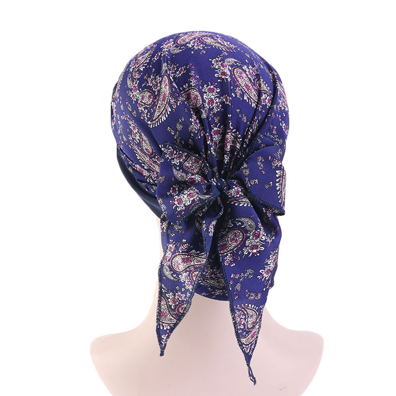 Foulard de tête pour femme contre le cancer, chimio, perte de cheveux, chapeau turban pré-noué, vêtements de sauna, bandana, nouveau
