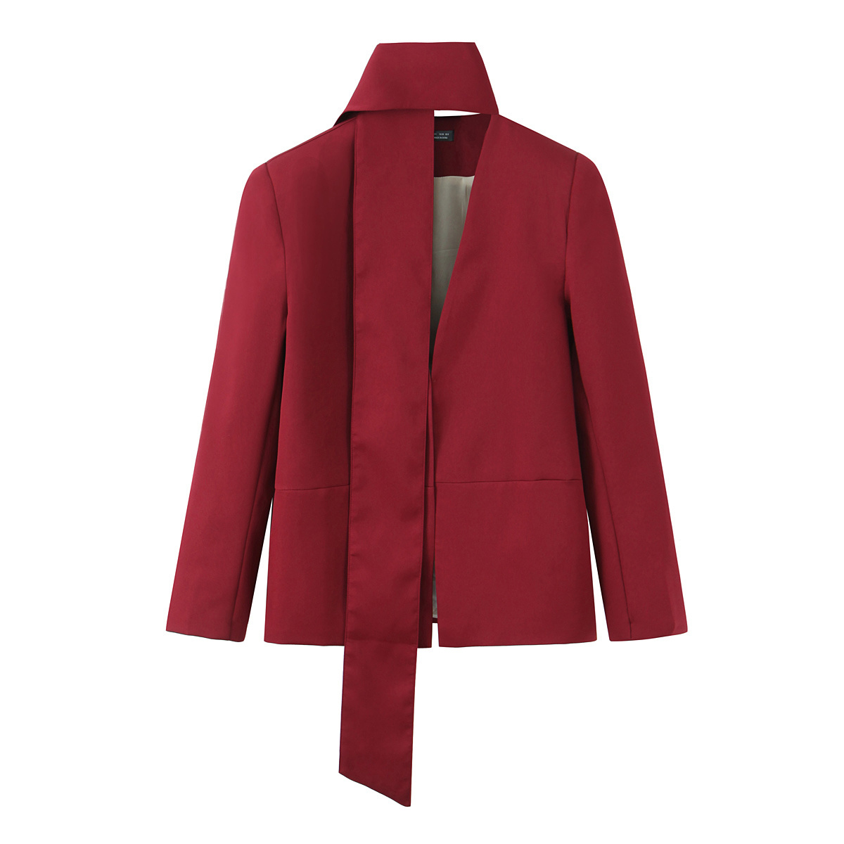 Nouvelle tenue pour femmes, style européen et américain, robe simple et élégante, veste de costume à col, ensemble jupe mi-longue