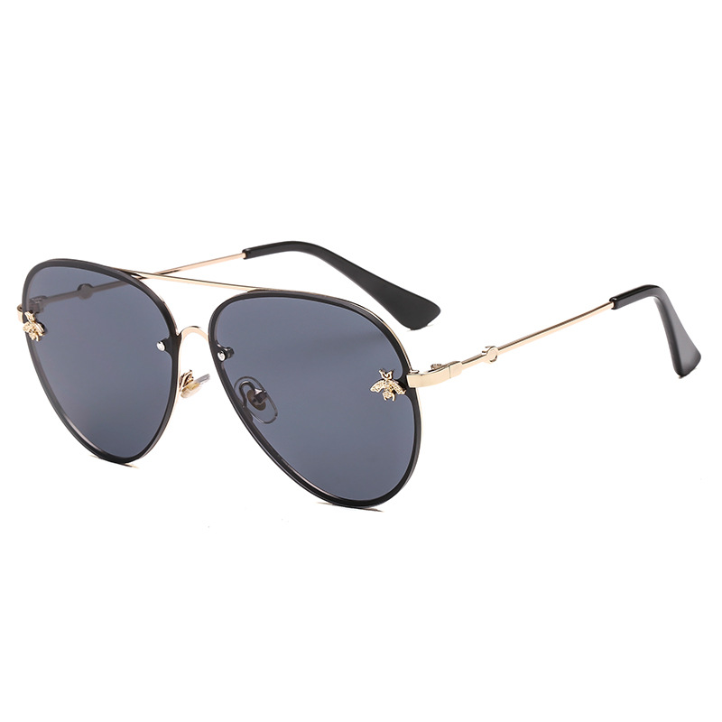 SUGLAU Lunettes de soleil sans monture de marque de luxe, lunettes de soleil décontractées pour la conduite, lunettes de soleil unisexes pour le shopping et les affaires, Oculos De Sol UV400