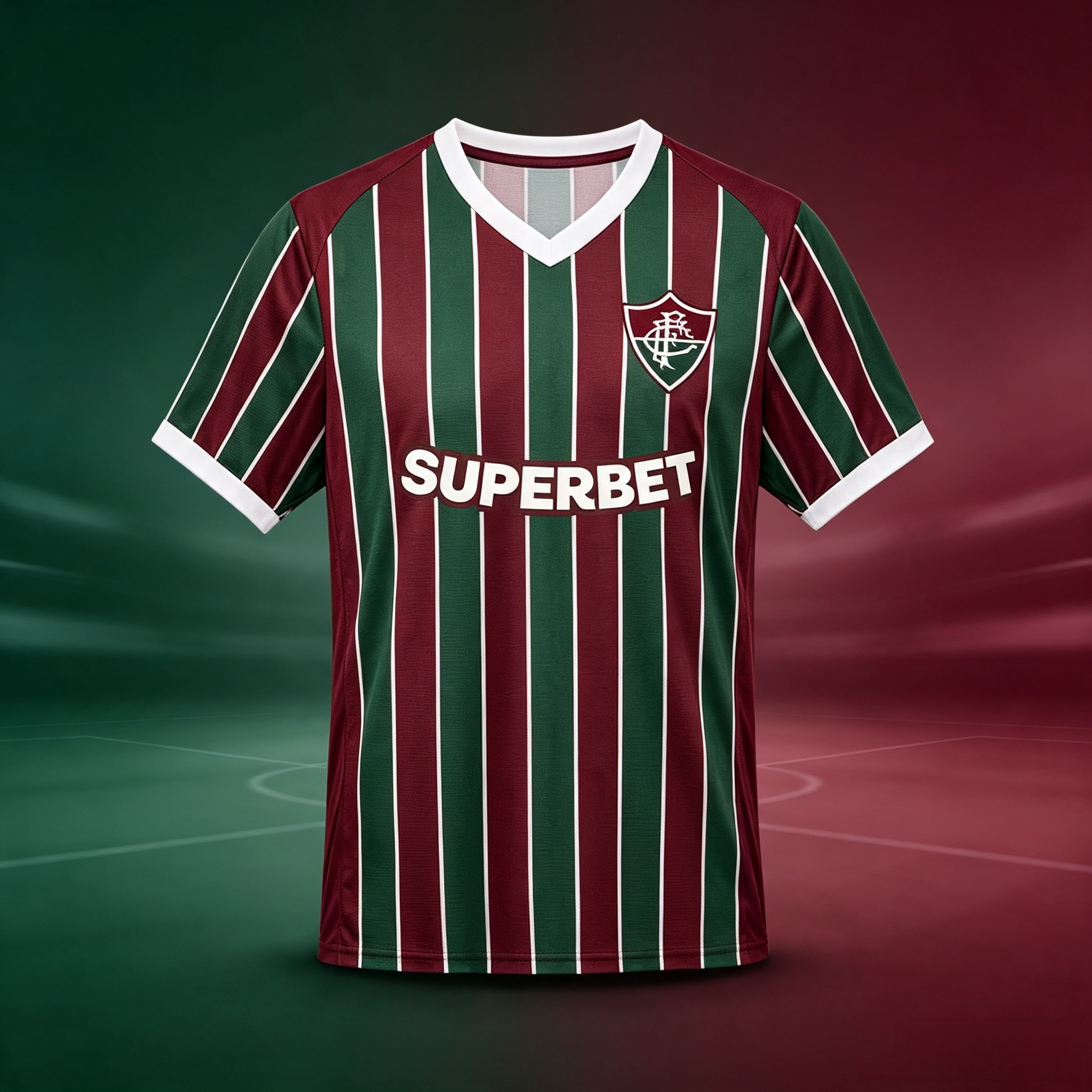 Nouveau Maillot de Football Fluminense 2026 Imprimé en 3D pour Hommes – T-shirt de Sport d'Été Respirant à Séchage Rapide pour Activités de Plein Air et Streetwear
